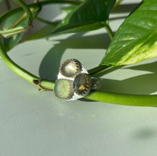 Load image into Gallery viewer, Citrine, Chalcedony &amp; Labradorite Ring size 7