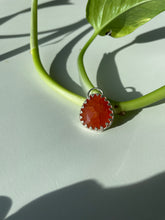 Load image into Gallery viewer, Carnelian Pendant in Silver