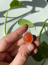 Load image into Gallery viewer, Carnelian Pendant in Silver