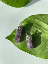 Load image into Gallery viewer, Amethyst Crystal Point in Silver