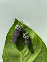 Load image into Gallery viewer, Amethyst Crystal Point in Silver