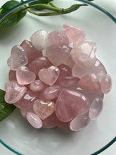Load image into Gallery viewer, Gemstone Hearts Amethyst &amp; Rose Quartz Various Sizes