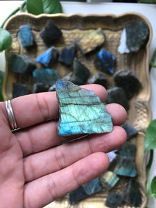 Labradorite Polished On One Side Small