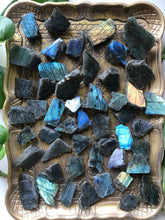 Load image into Gallery viewer, Labradorite Polished On One Side Small